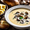 Рецепт сырного супа с добавлением картофеля и грибов